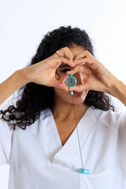 FOB WATCH "NURSE" AQUAMARINE
