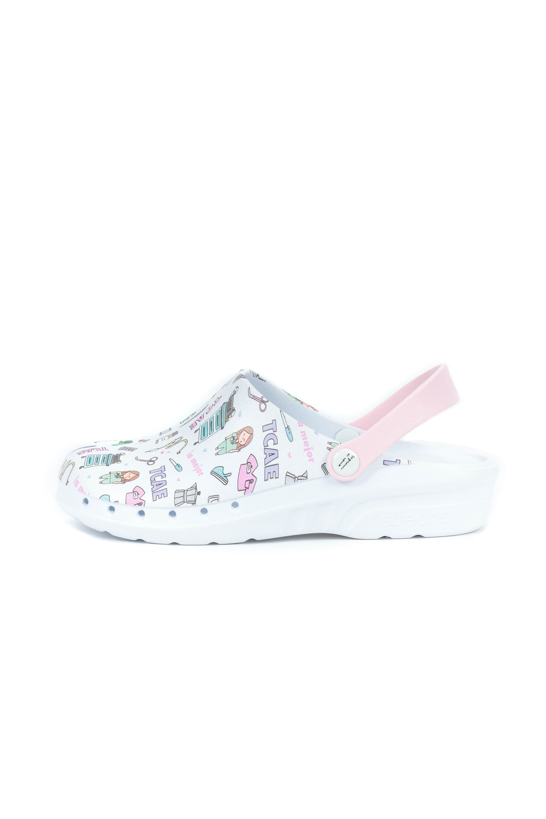 CLOGS ENFERMERA EN APUROS X SUECOS® - TCAE CLOGS