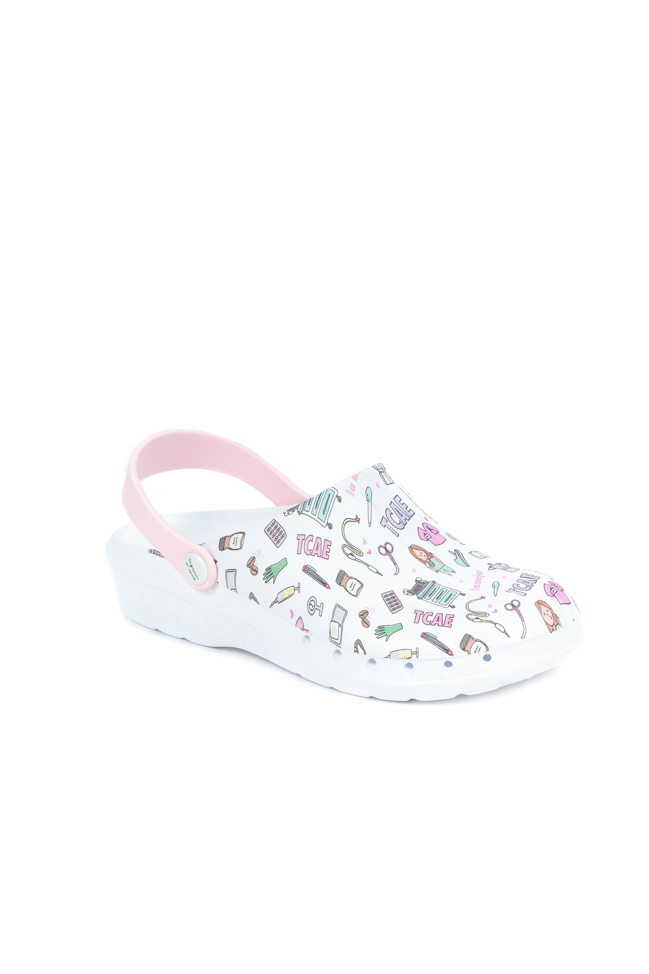 CLOGS ENFERMERA EN APUROS X SUECOS® - TCAE CLOGS