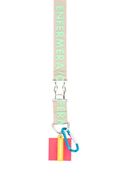 GLOSSY LANYARD NURSE - BEIGE⚡