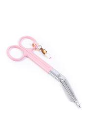 BANDAGE SCISSORS "NURSE" - PINK