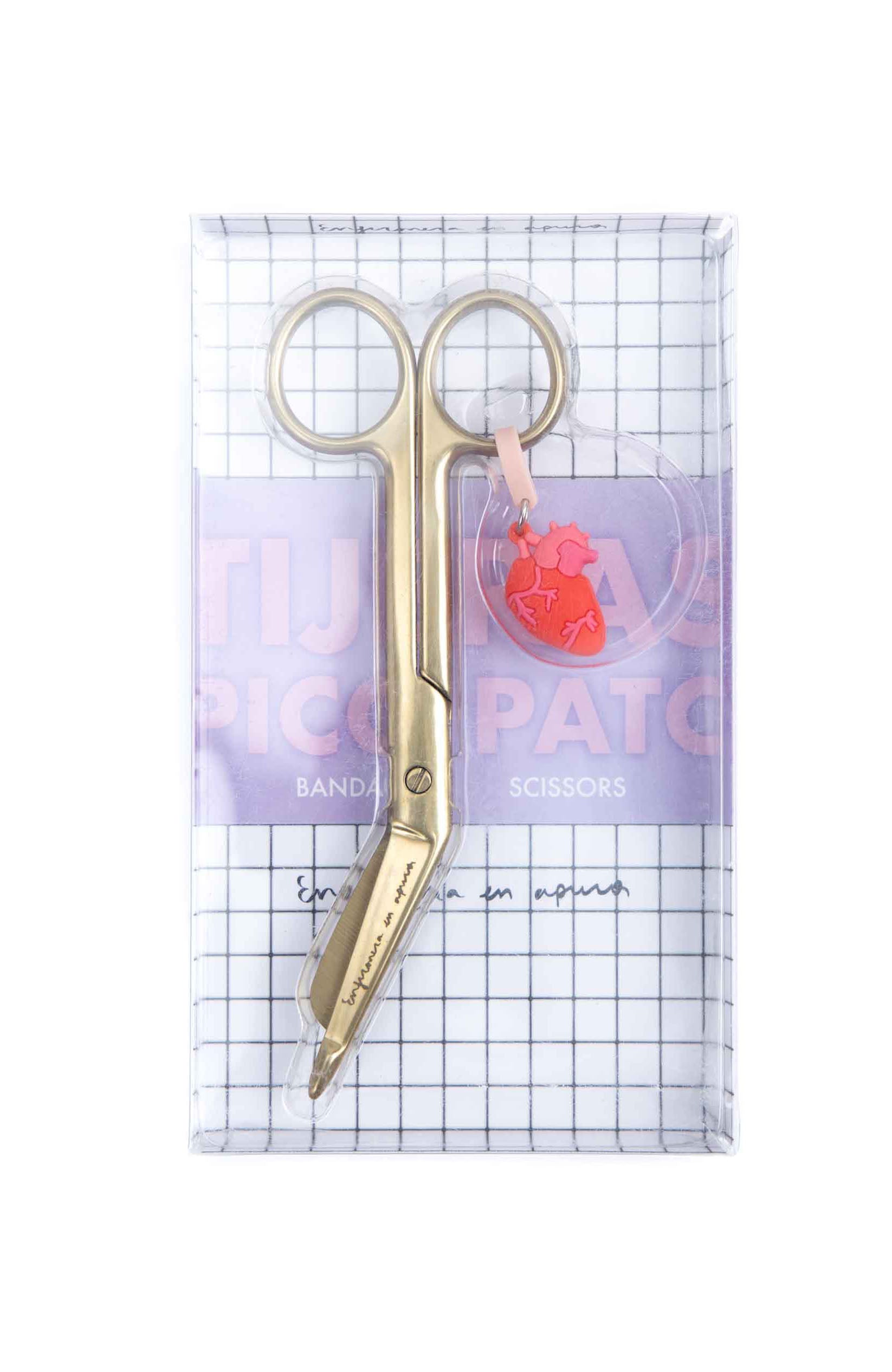 BANDAGE SCISSORS "HEART"🫀 - GOLDEN