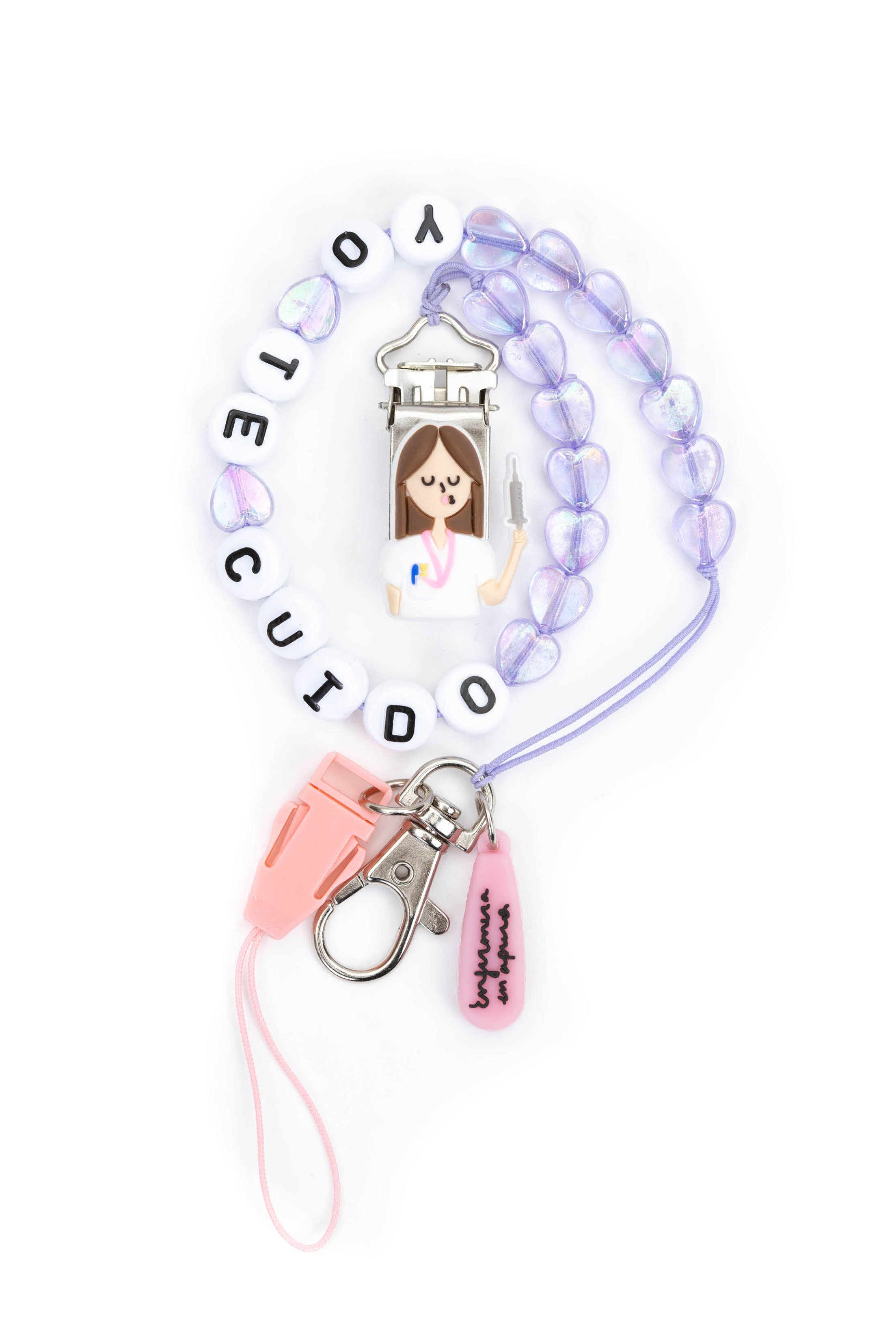 SCISSOR HOLDER "YO TE CUIDO" (I take care of you) 💜