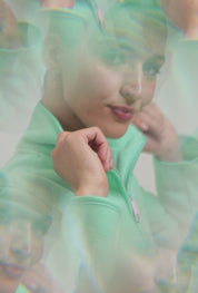 CHAQUETA POLAR TCAE COLORS - MINT
