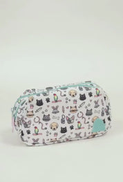 MULTI-ZIPPER CASE - LOVELY ANIMALS