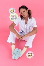 CLOGS ENFERMERA EN APUROS X SUECOS® - LOVELY ANIMALS CLOGS