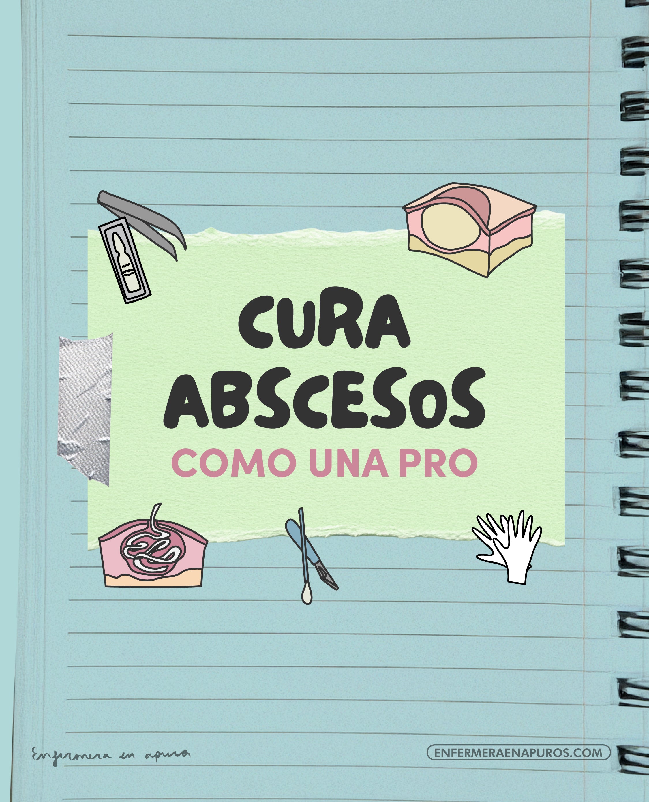 Cura abcesos como una pro