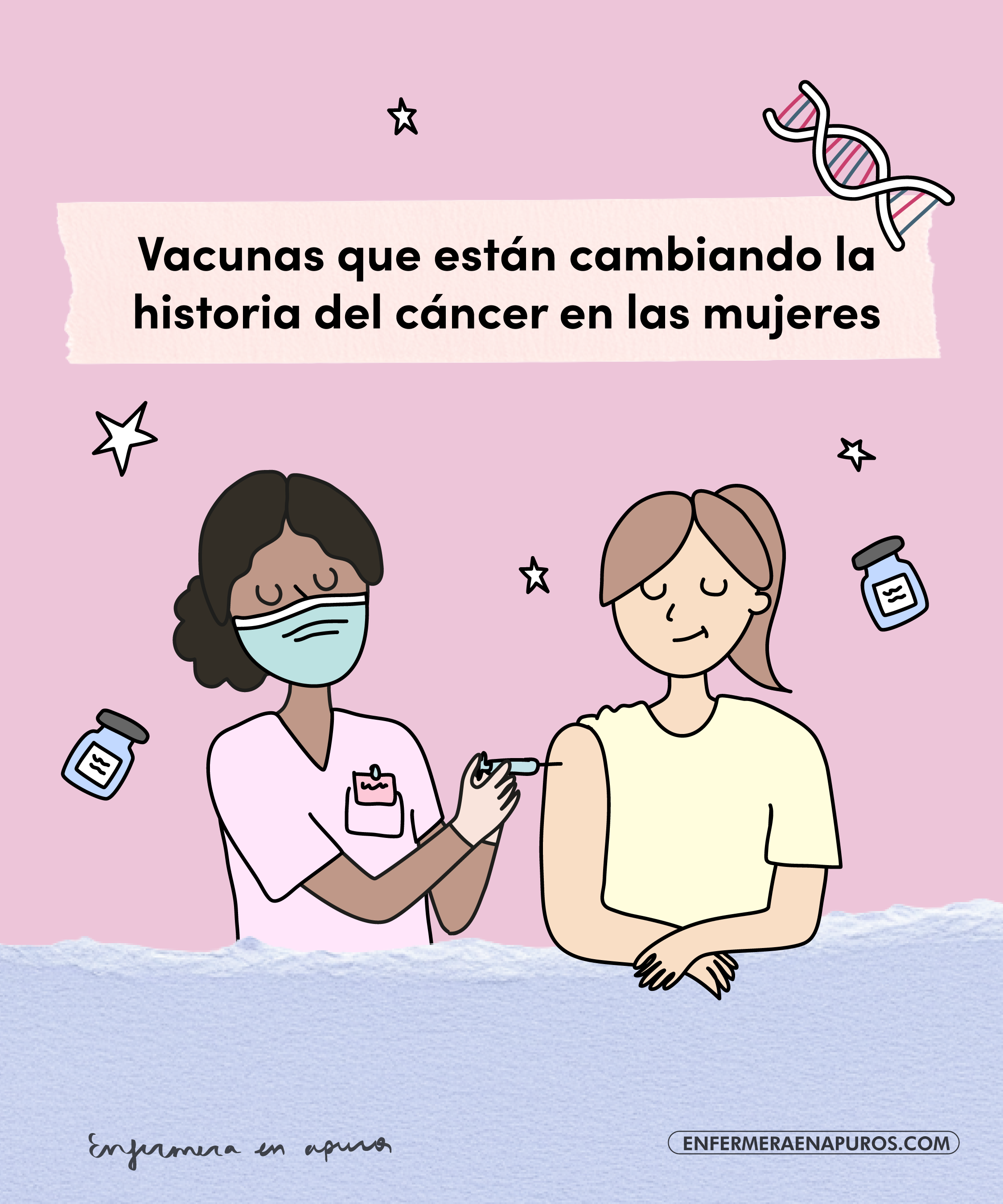 Vacunas que están cambiando la historia del cáncer en las mujeres