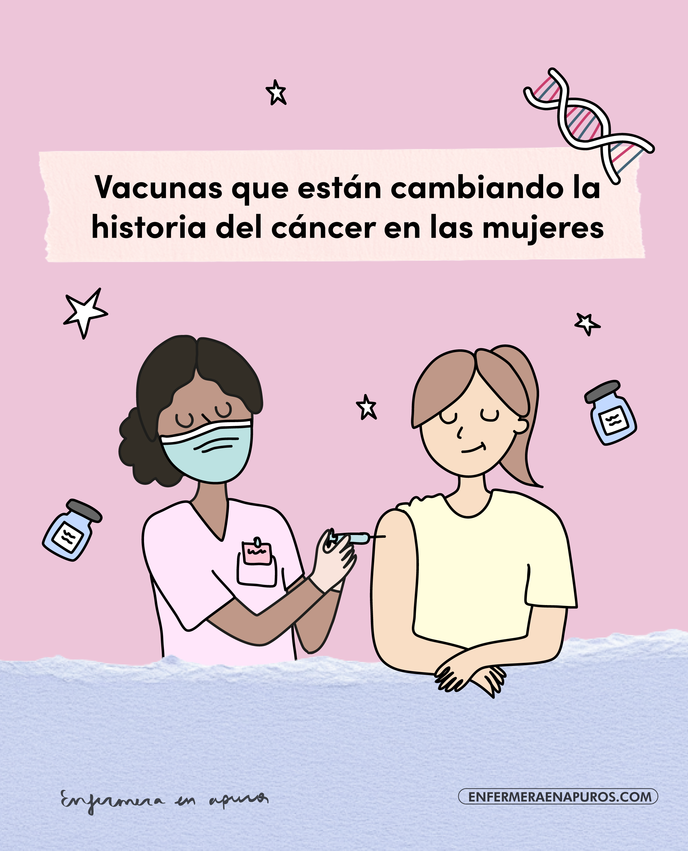 Vacunas que están cambiando la historia del cáncer en las mujeres