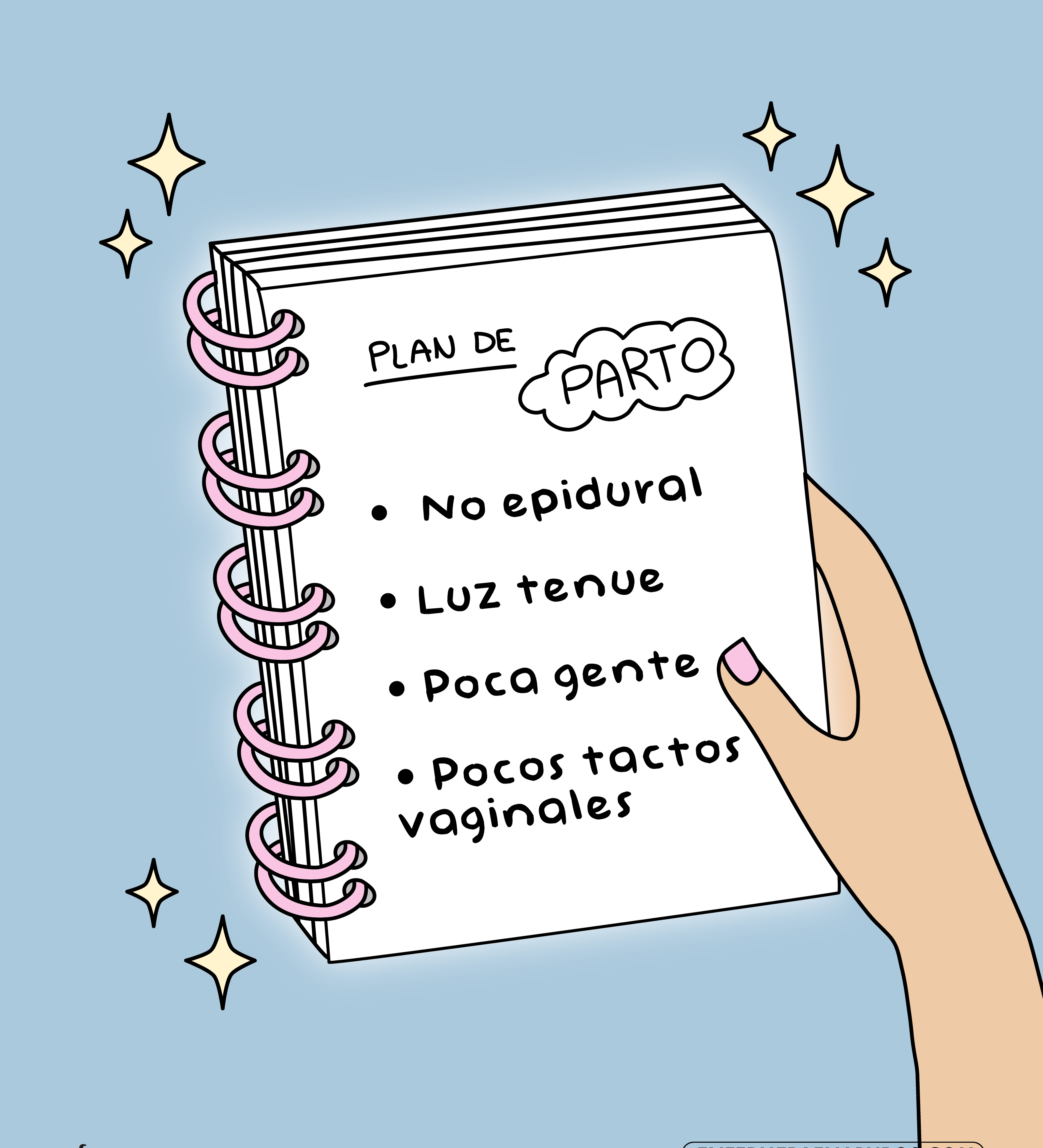 La realidad de mi plan de parto
