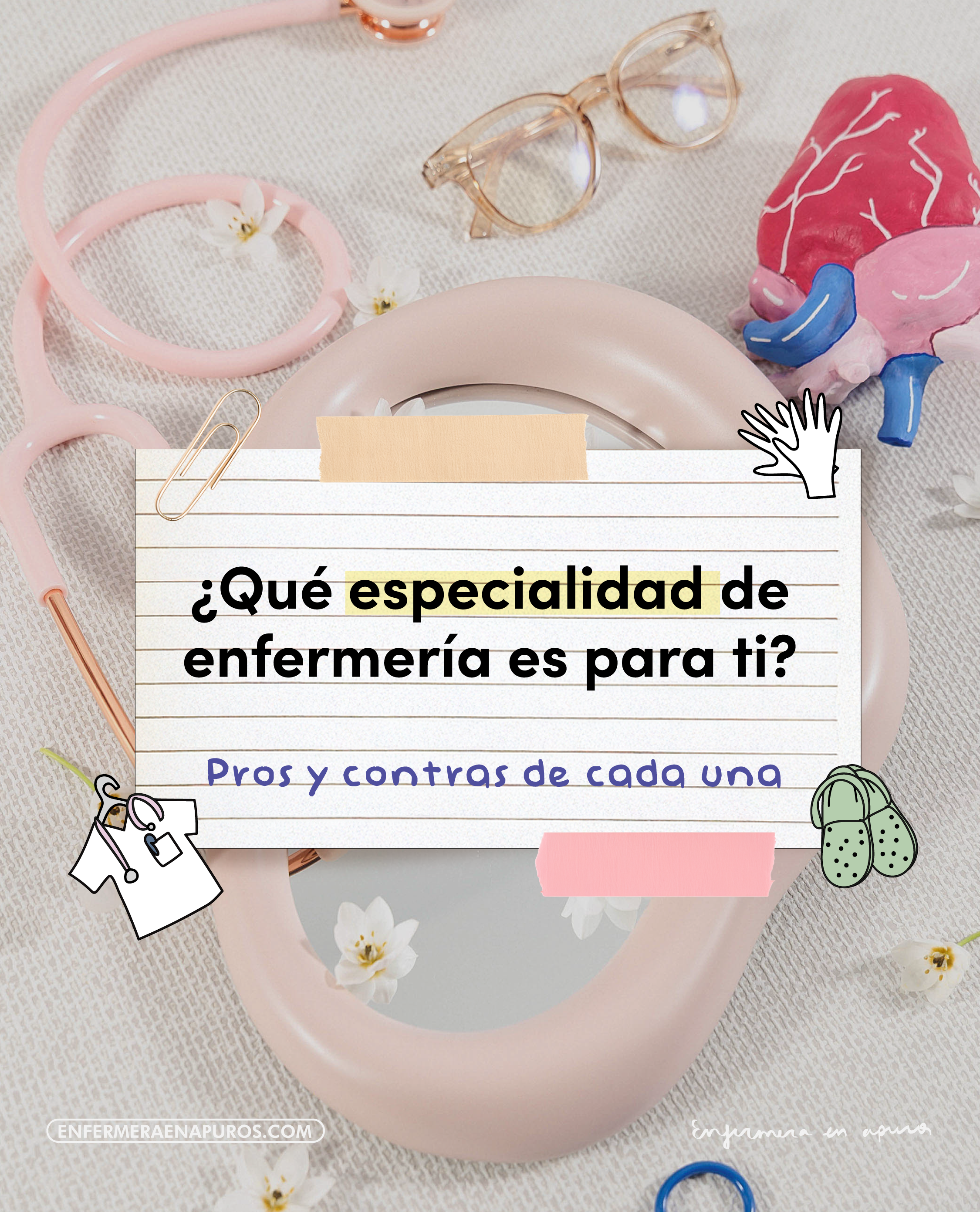 ¿Qué especialidad de enfermería es para ti?