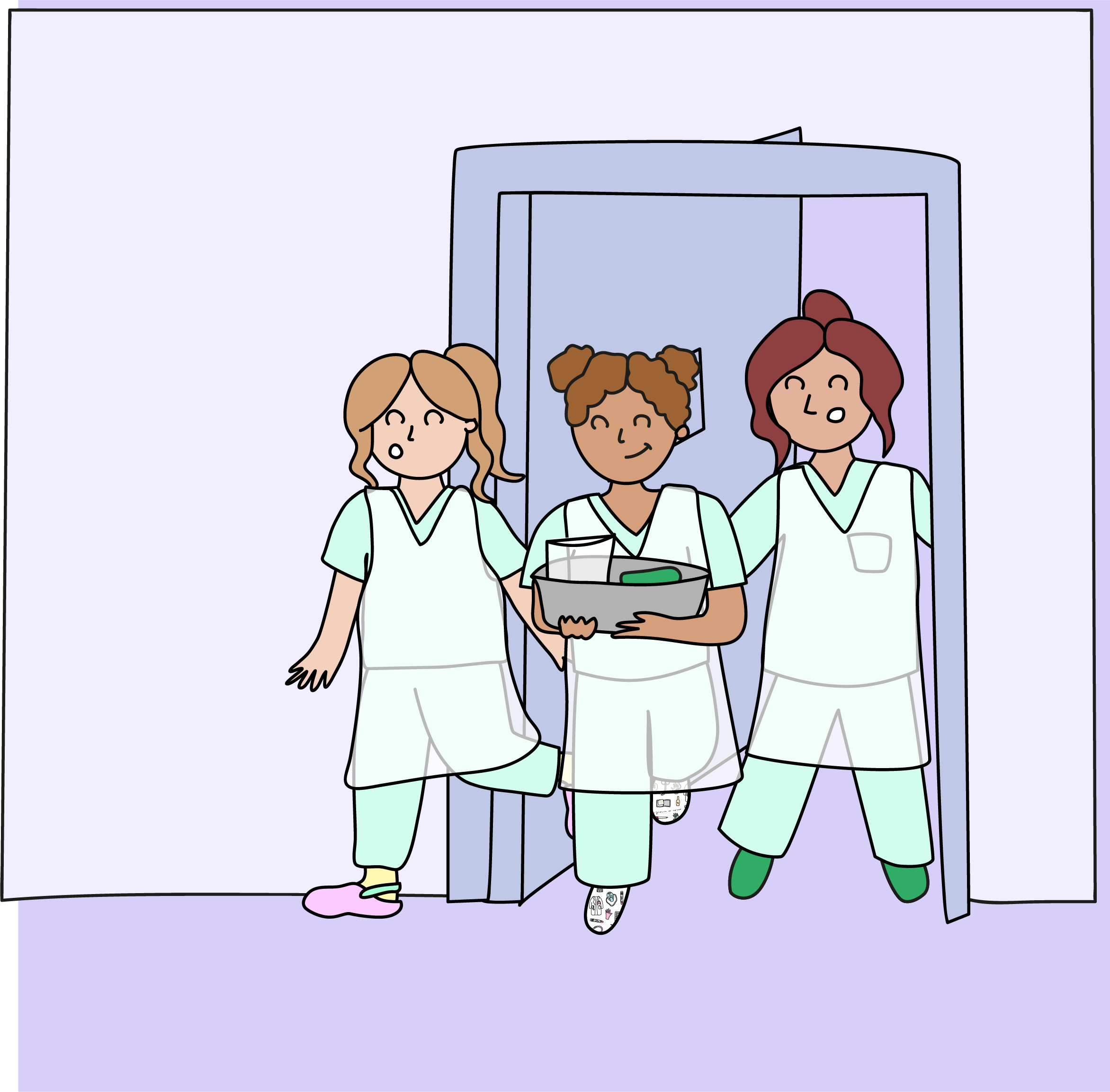Enfermería sin equipo no existe
