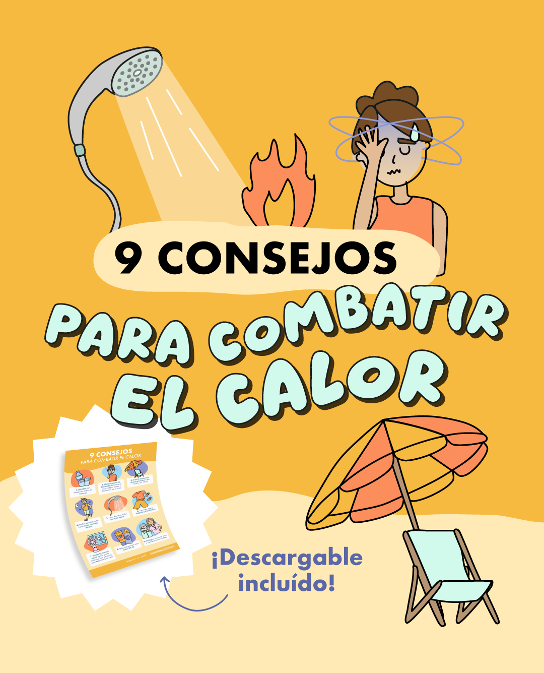 Consejos para combatir el calor y protejer tu salud