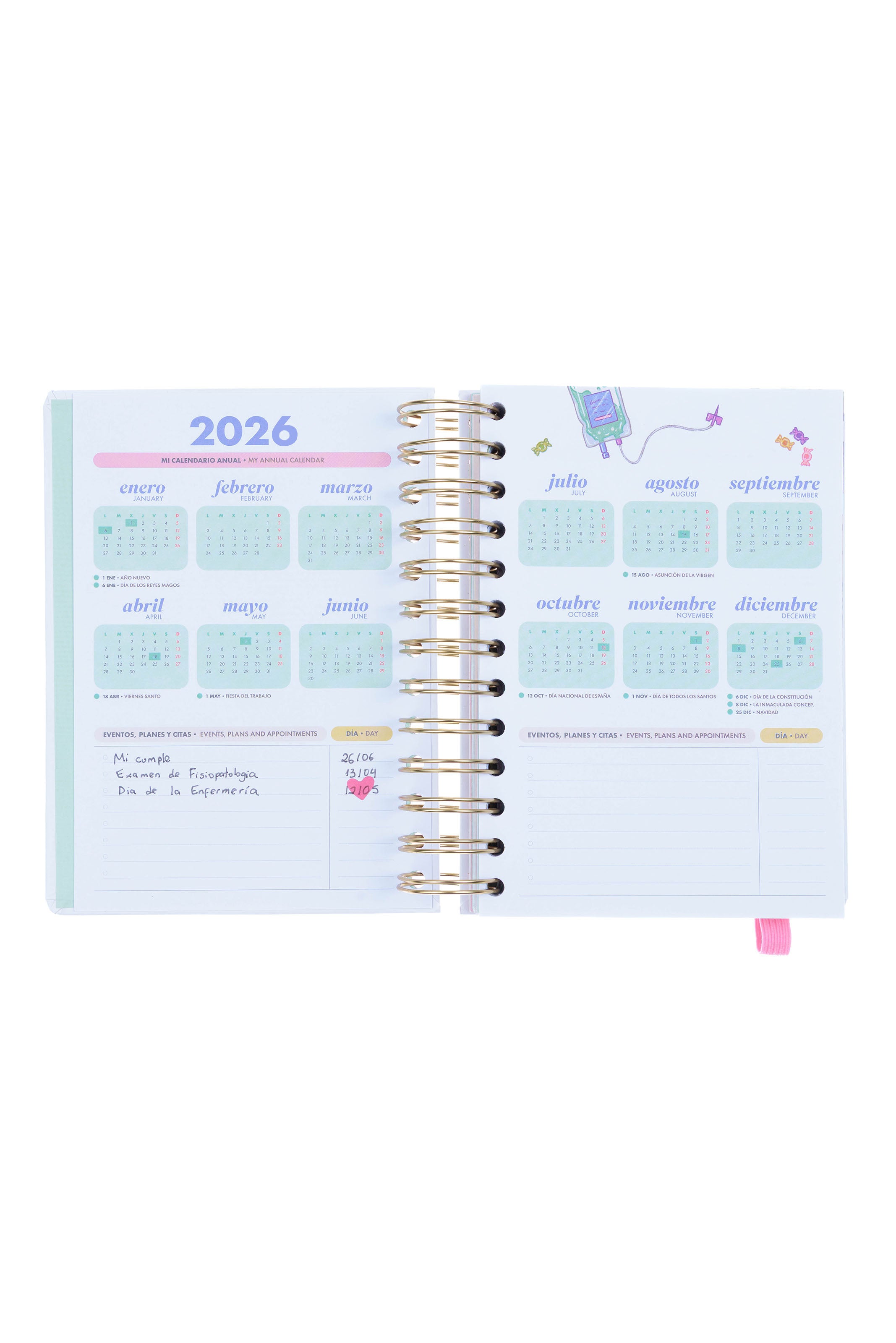 AGENDA ANUAL 2026 MINI - EDICIÓN EXCLUSIVA WEB