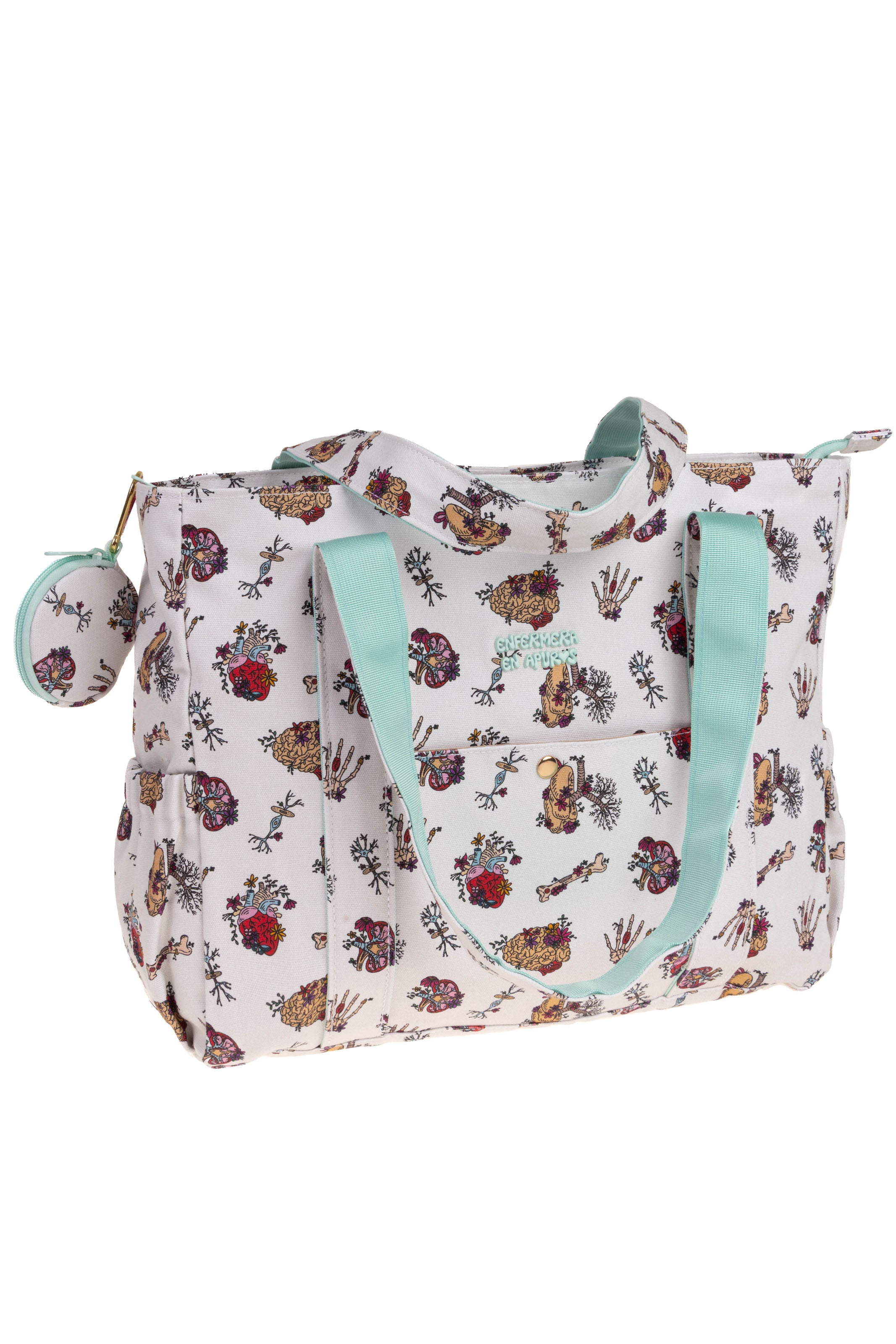 BOLSO MULTIBOLSILLOS + MONEDERO - ANATOMÍA🫀