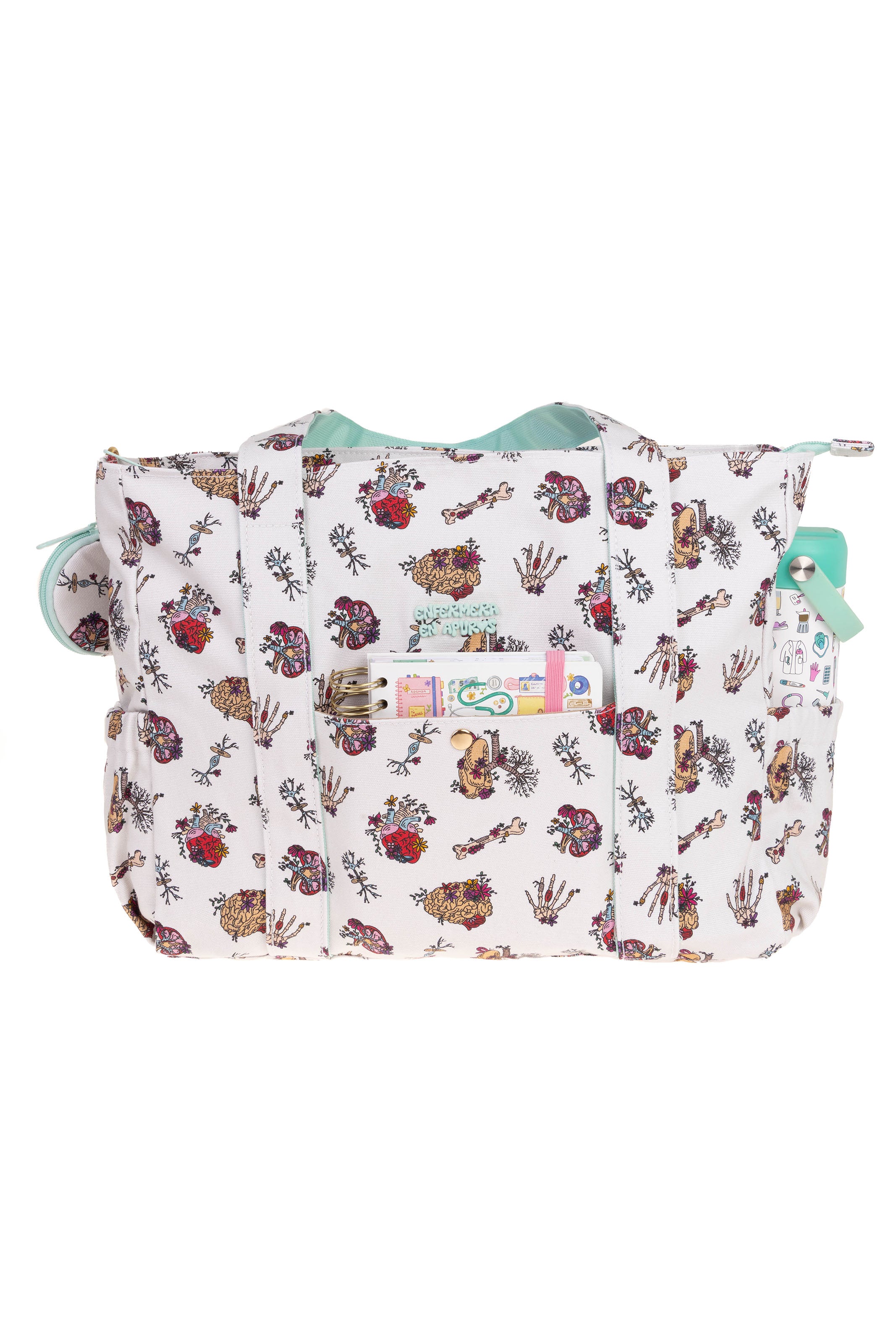 BOLSO MULTIBOLSILLOS + MONEDERO - ANATOMÍA🫀