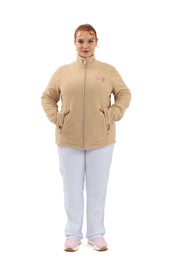 CHAQUETA POLAR TCAE BRIGHTS CINNAMON CARE