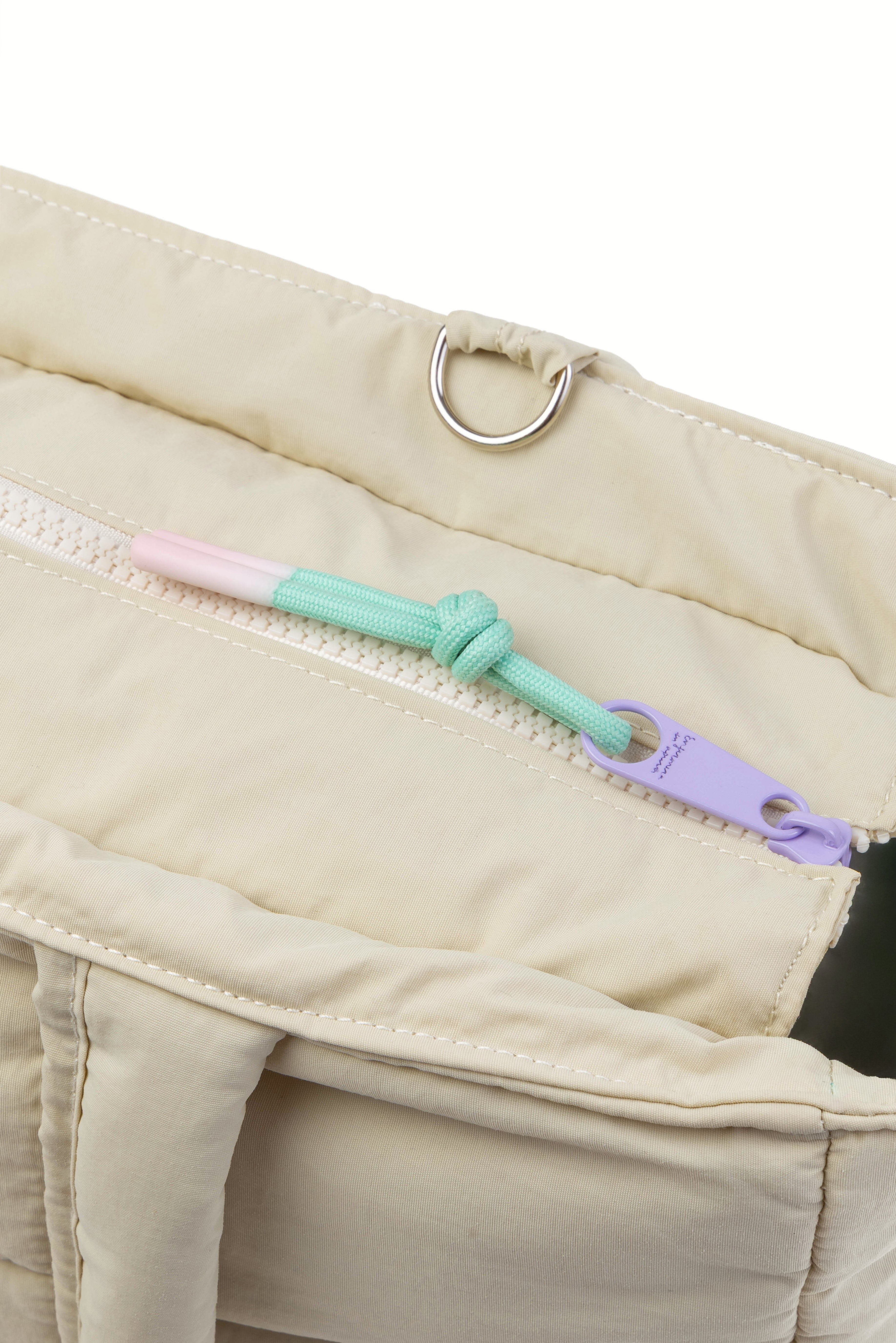 BOLSO PUFFER BEIGE