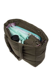BOLSO PUFFER MARRÓN
