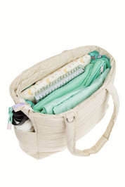 BOLSO PUFFER BEIGE