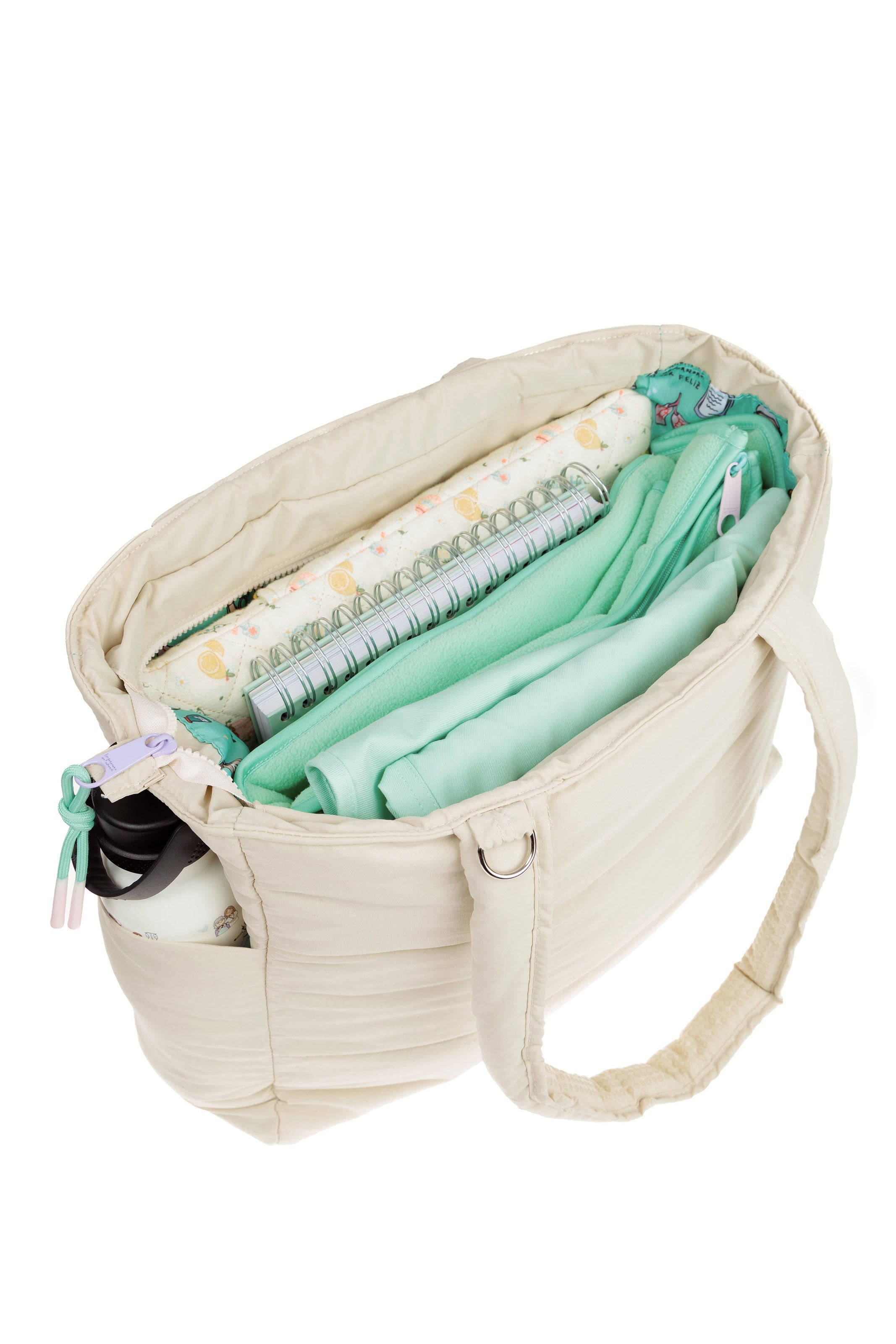 BOLSO PUFFER BEIGE