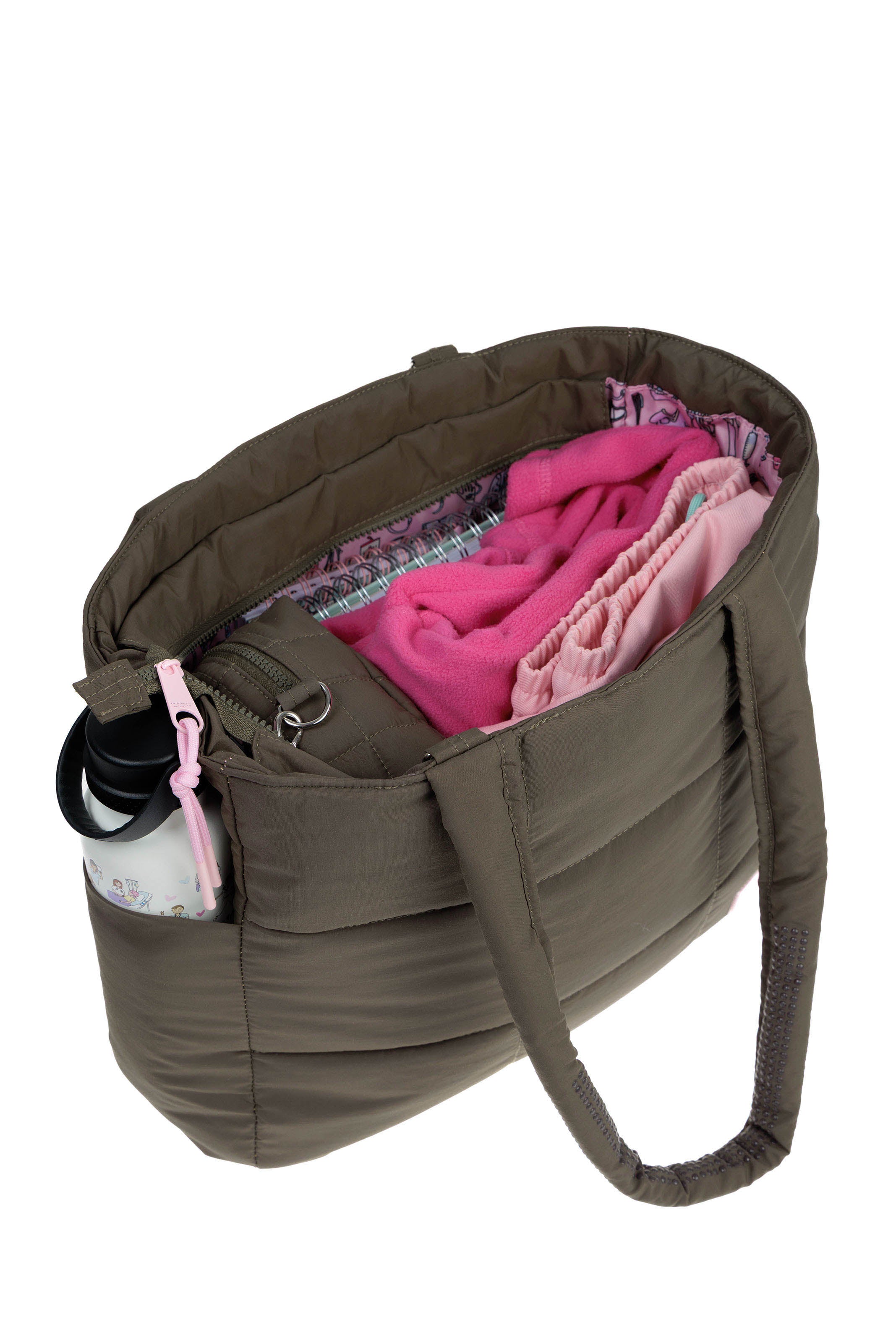 BOLSO PUFFER MARRÓN