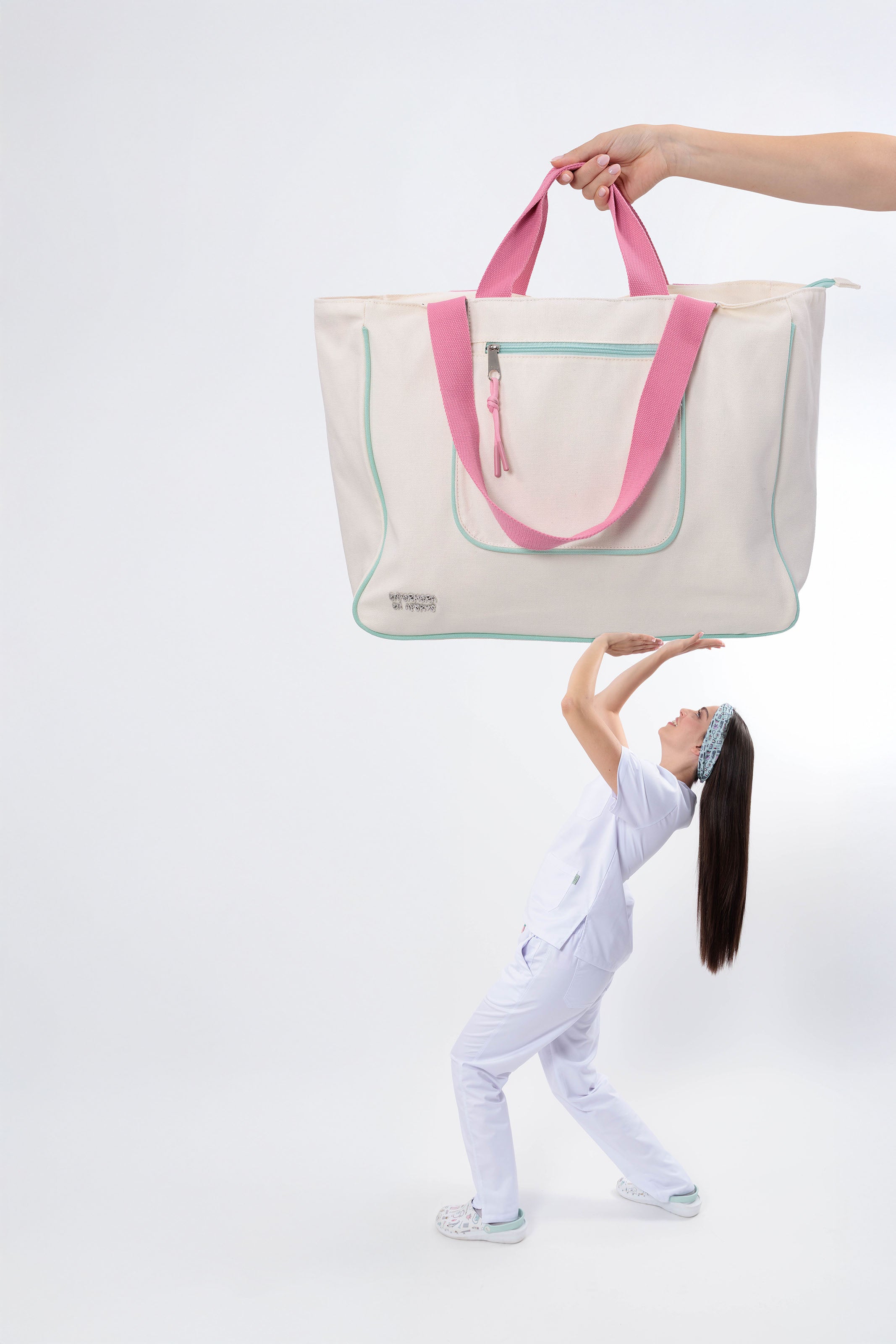 BOLSO OVERSIZE - BEIGE
