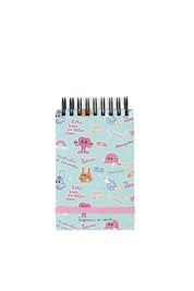 MINI NOTEBOOK WITH RINGS - CALM MIND CLUB