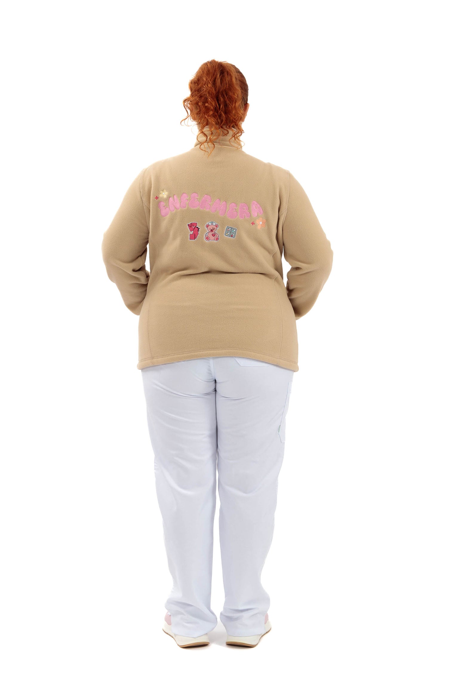 CHAQUETA POLAR ENFERMERA BRIGHTS CINNAMON CARE