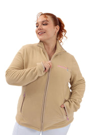 CHAQUETA POLAR ENFERMERA BRIGHTS CINNAMON CARE