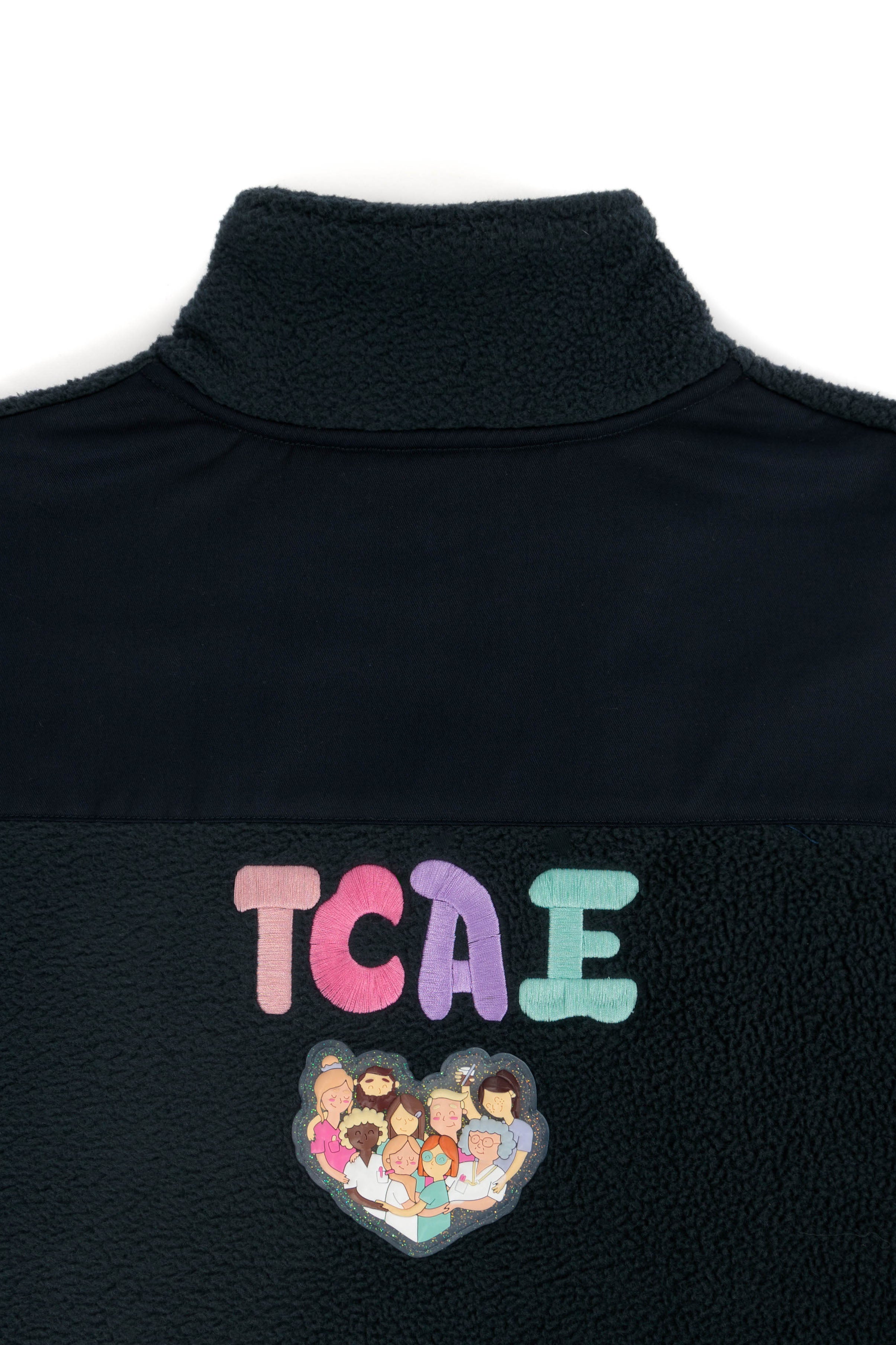 RELAXED FLEECE JACKET - "TCAE"