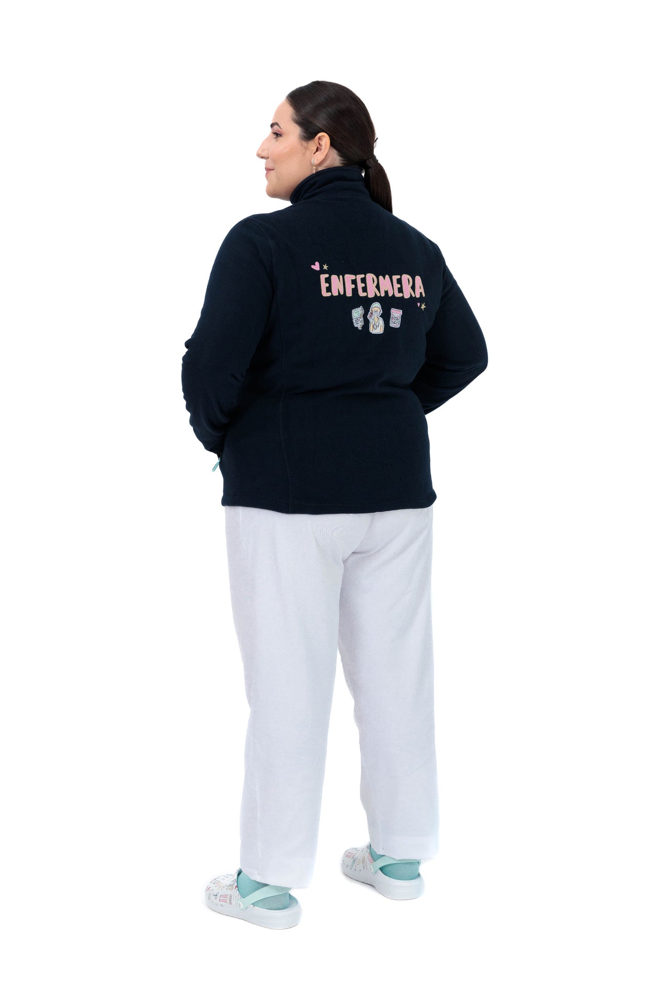 FLEECE JACKET "ENFERMERA" - A/W23 (PREORDER, SHIPPING STARTING FROM 16/05/2024)