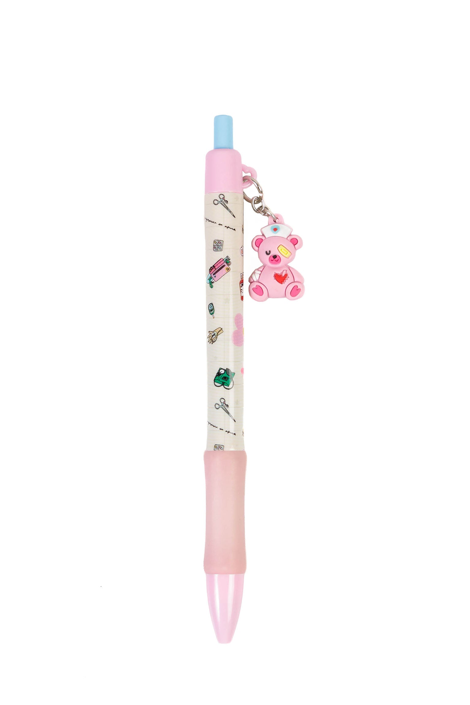 CHARM RETRACTABLE PEN - CUTE NURSING 🧸