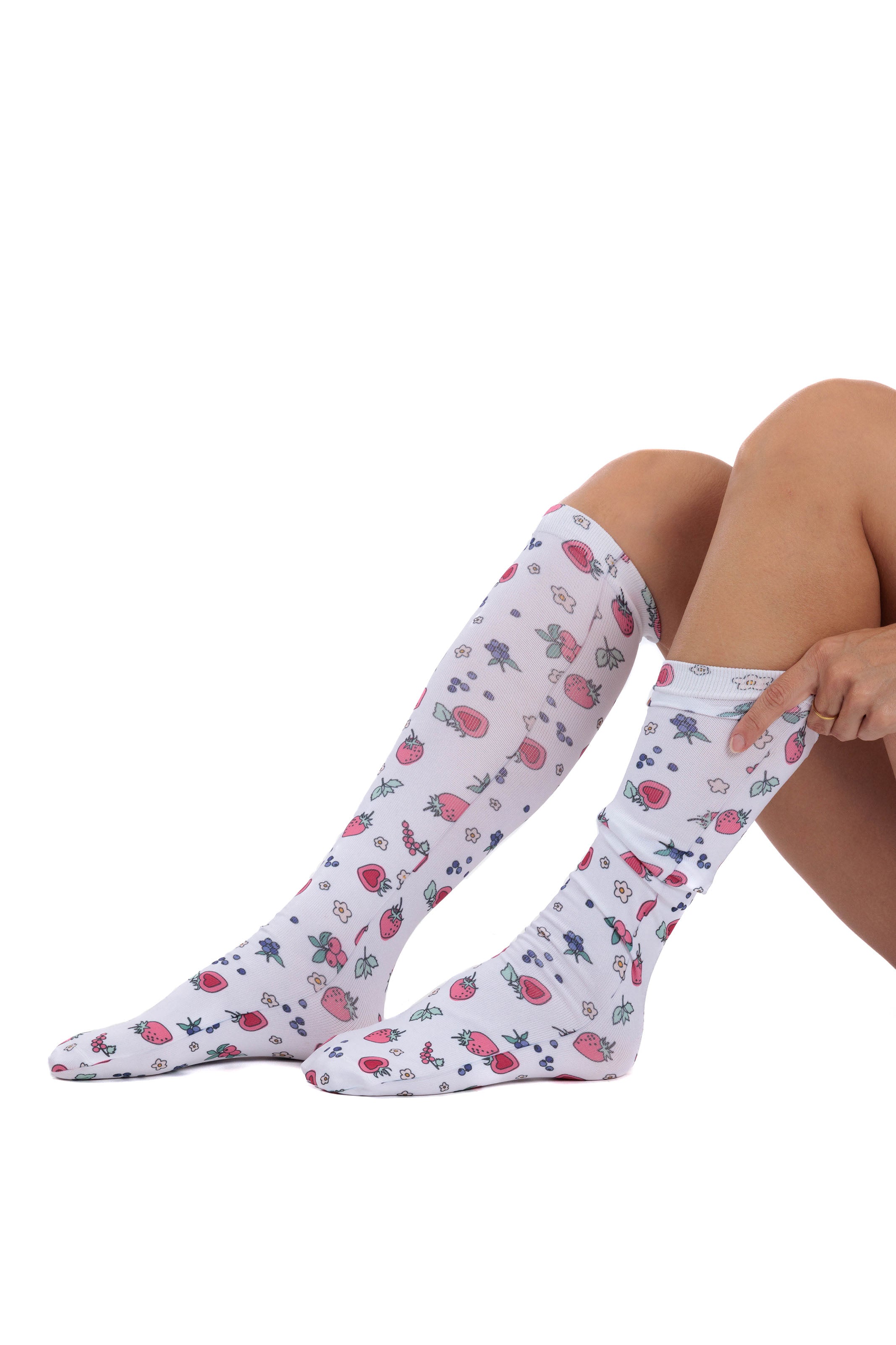 CALCETINES DE COMPRESIÓN - STRAWBERRY