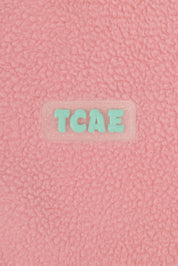 CHAQUETA POLAR RELAXED BABY PINK - TCAE