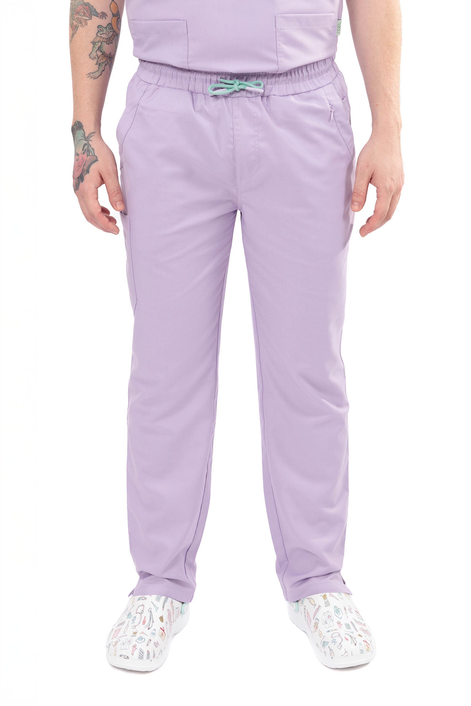 TECHNICAL SCRUB PANTS CARE ANGELS - HEAVENLY LAVENDER