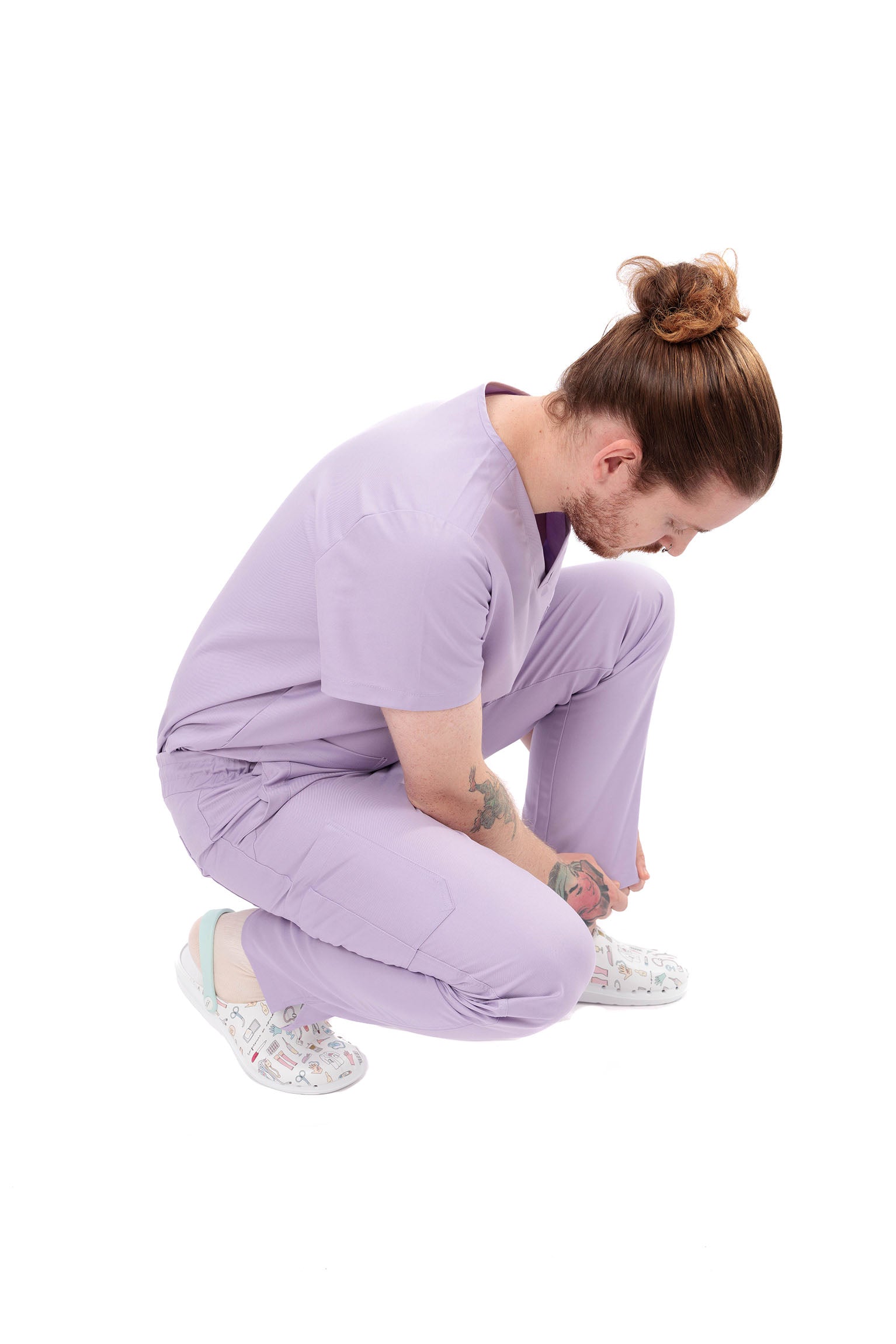 TECHNICAL SCRUB PANTS CARE ANGELS - HEAVENLY LAVENDER