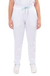 TECHNICAL SCRUB PANTS CARE ANGELS - STAR WHITE