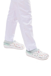 TECHNICAL SCRUB PANTS CARE ANGELS - STAR WHITE