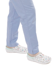 TECHNICAL SCRUB PANTS CARE ANGELS - BLUE DREAM