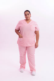 TECHNICAL SCRUB PANTS CARE ANGELS - BALLET PINK