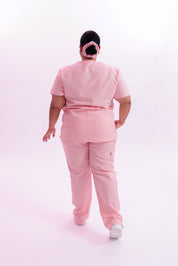 TECHNICAL SCRUB PANTS CARE ANGELS - BALLET PINK