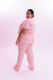 TECHNICAL SCRUB PANTS CARE ANGELS - BALLET PINK