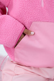CHAQUETA POLAR RELAXED PINK - TCAE