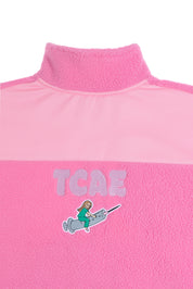 CHAQUETA POLAR RELAXED PINK - TCAE