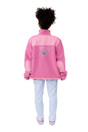 CHAQUETA POLAR RELAXED PINK - TCAE