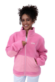 CHAQUETA POLAR RELAXED PINK - TCAE