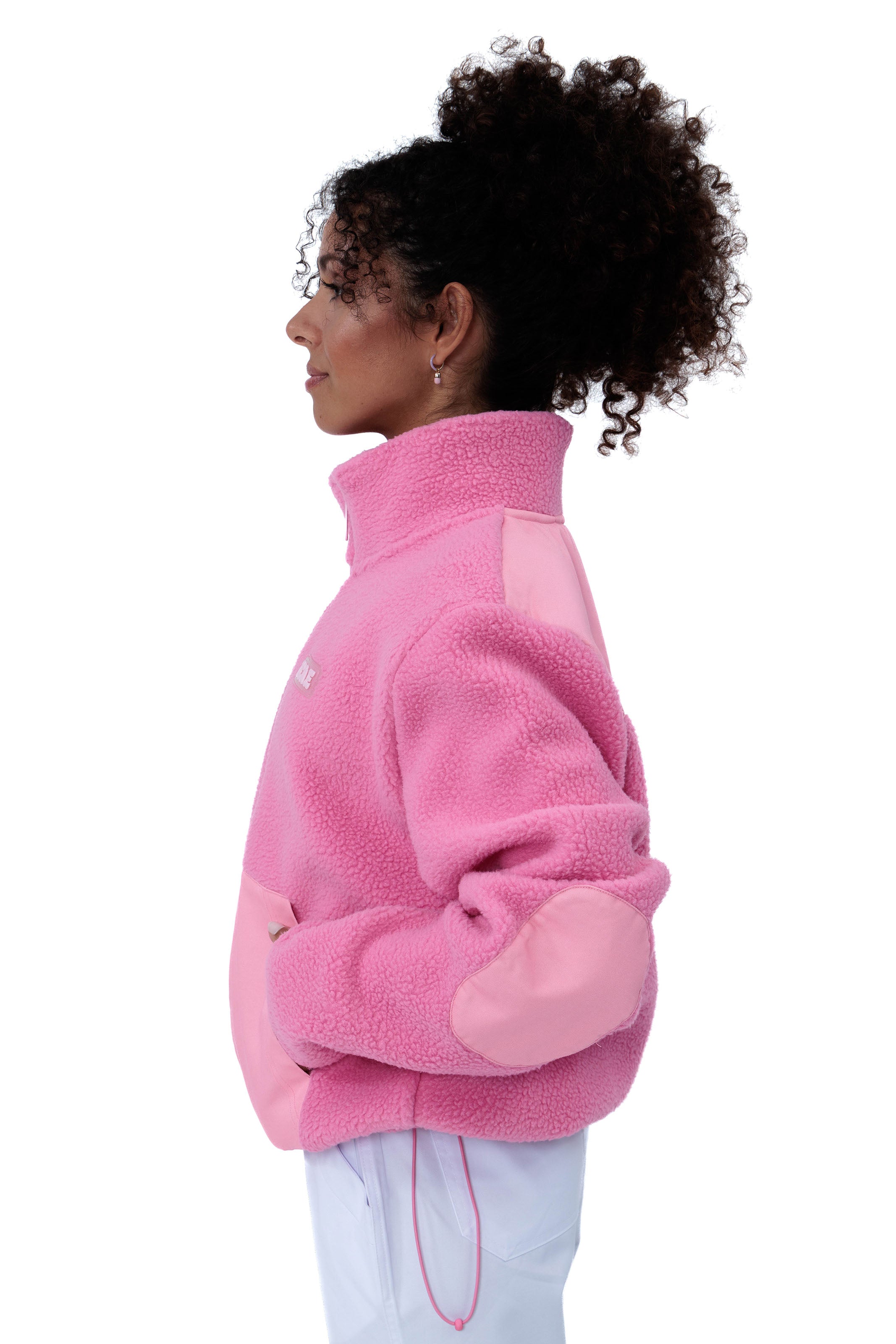 CHAQUETA POLAR RELAXED PINK - TCAE