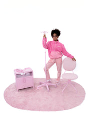CHAQUETA POLAR RELAXED PINK - ENFERMERA