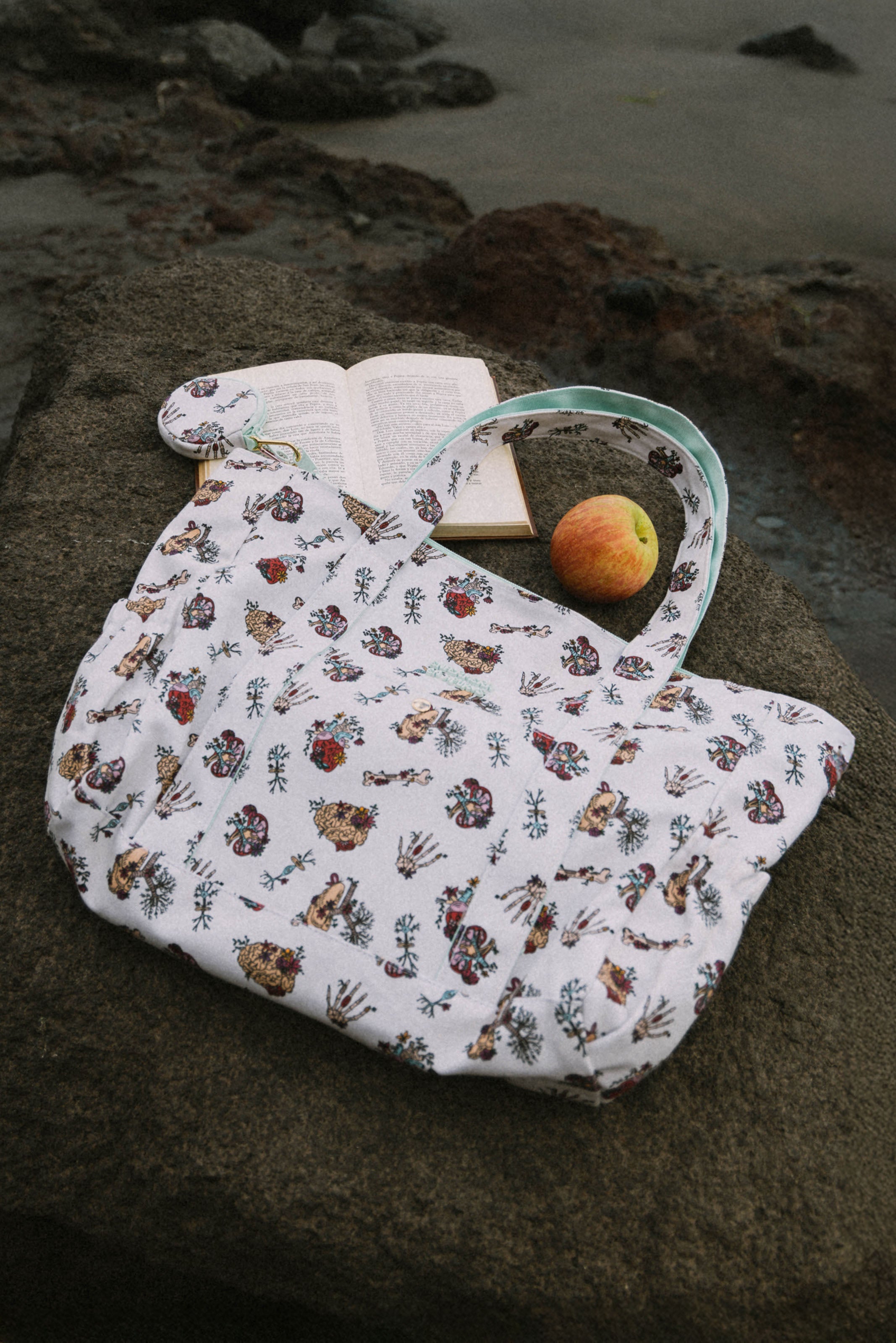 BOLSO MULTIBOLSILLOS + MONEDERO - ANATOMÍA🫀